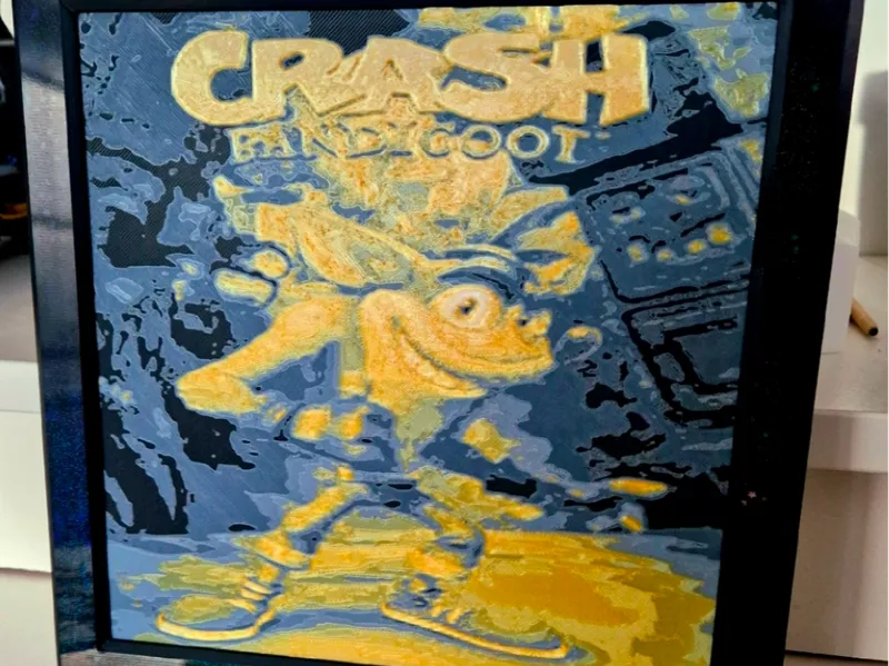Crash Bandicoot Hueforge