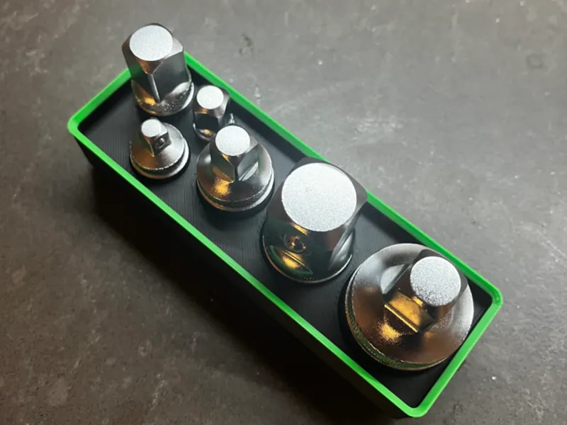 Gridfinity BGS 199 Socket Adapter Set 