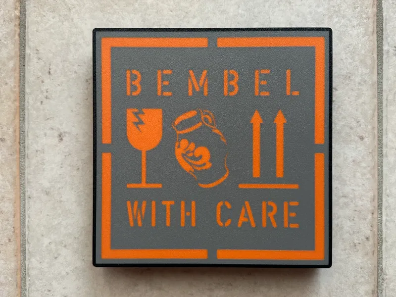 Bembel with Care Apfelwein Lightbox