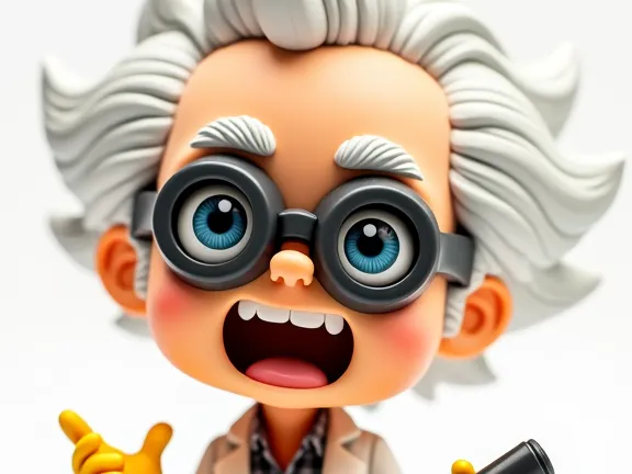 Doc Brown from "back to the future"