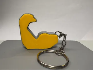 Muscle arm Keychain