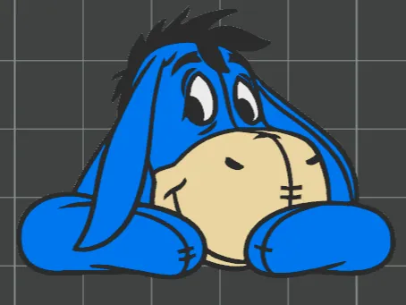 Llavero Igor Winnie Pooh