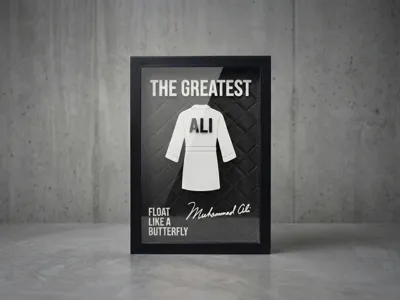 Customizable Nook Frame – Muhammad Ali