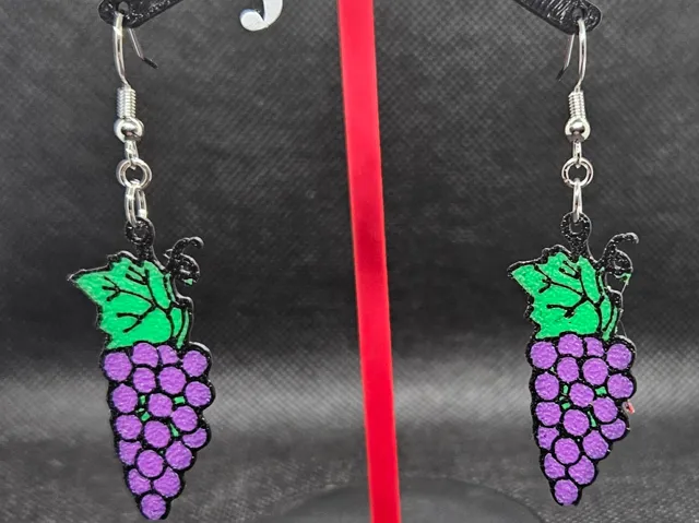Grape's earrings