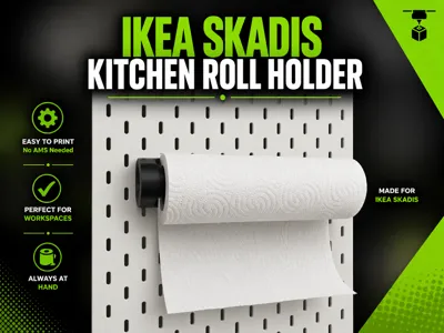 Ikea Skadis Holder for Kitchen Roll