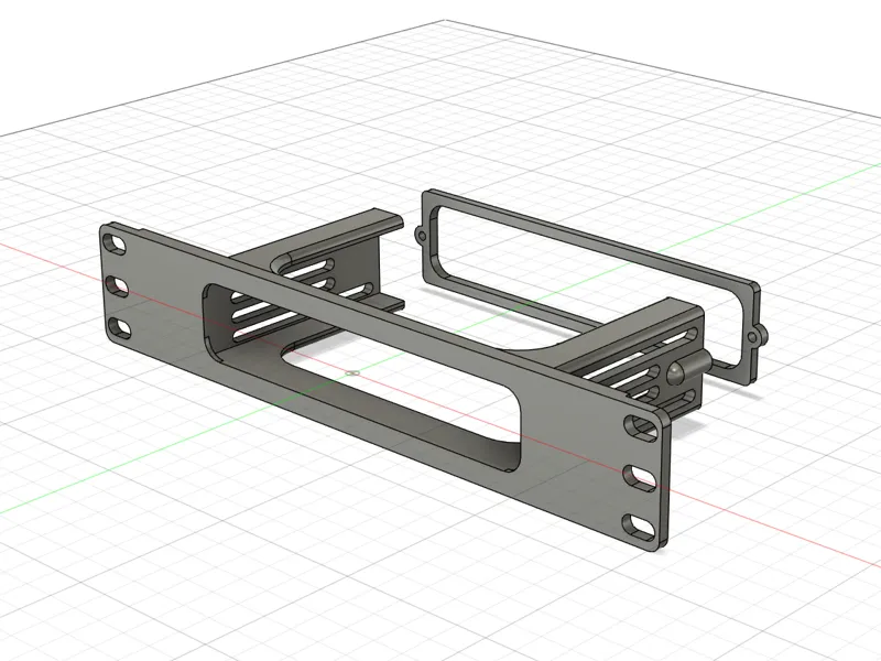 D-Link DGS-1100-08V2 mount for 10" rack