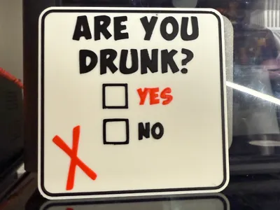 ARE YOU DRUNK