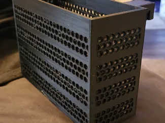Mangrove/planted aquarium HOB planter