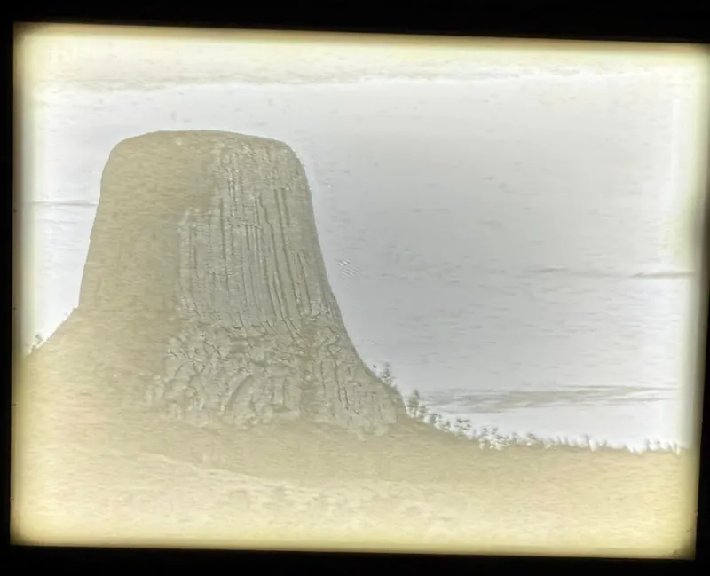Devils Tower Wyoming Lithophane