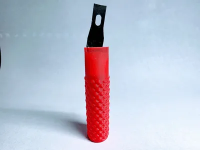 Self-Sealing Xacto Blade Bin