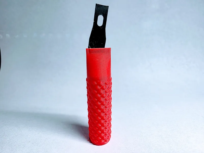 Self-Sealing Xacto Blade Bin