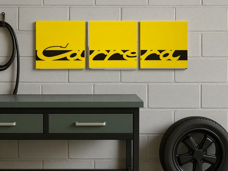 Cuadro Decorativo Porsche "Carrera" 