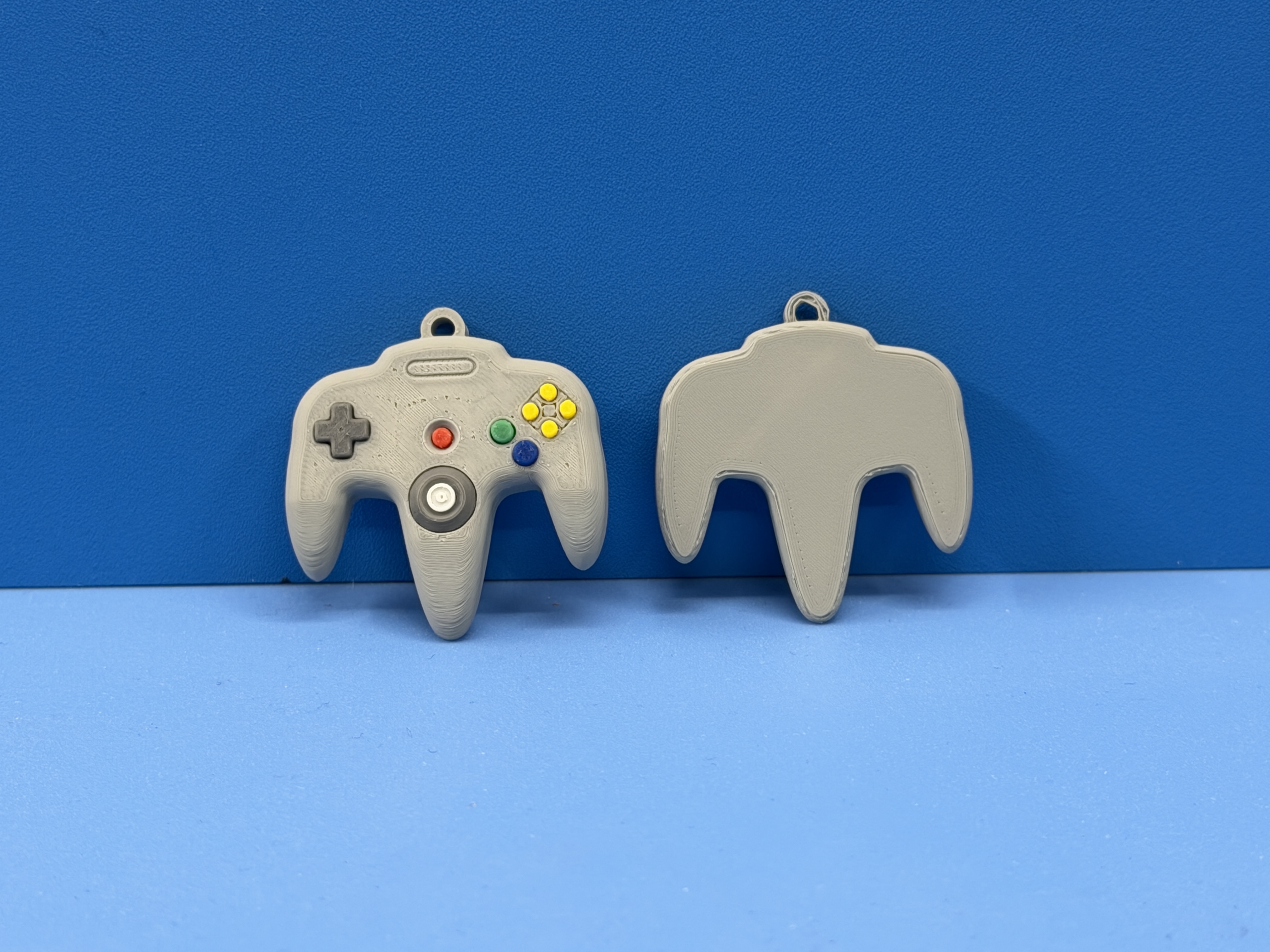 Miniatura 2 do modelo 3D N64 Controller - Keychain - No AMS