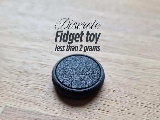 Discrete fidget toy