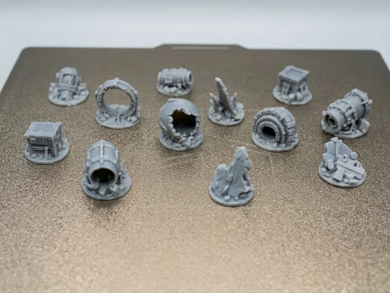Sci-Fi Ruins Set - Tabletop Scatter Terrain