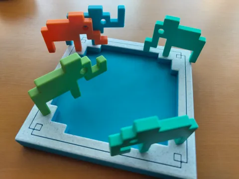 5 Elephants in a Square