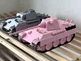 Фигурка на танк Panther Ausf.F