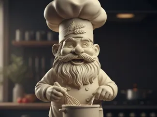 Gnomo cozinheiro