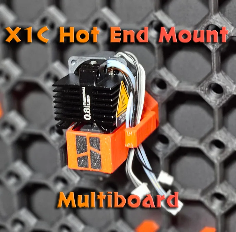 X1c Nozzle/Complete Assembly Multiboard Mount