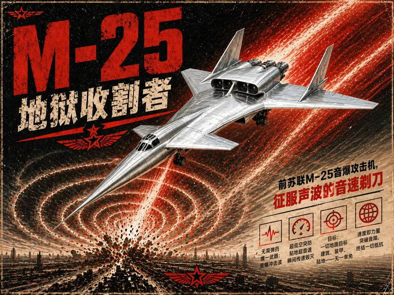 “地狱收割者”前苏联M-25音爆攻击机