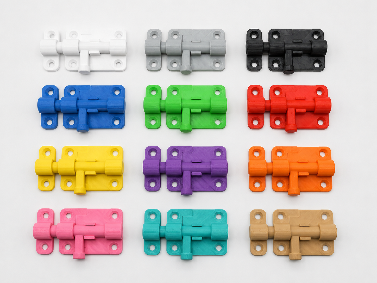 Slide Bolt Latch / Sliding Door Lock
