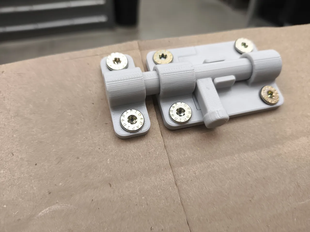 Slide Bolt Latch / Sliding Door Lock view 2
