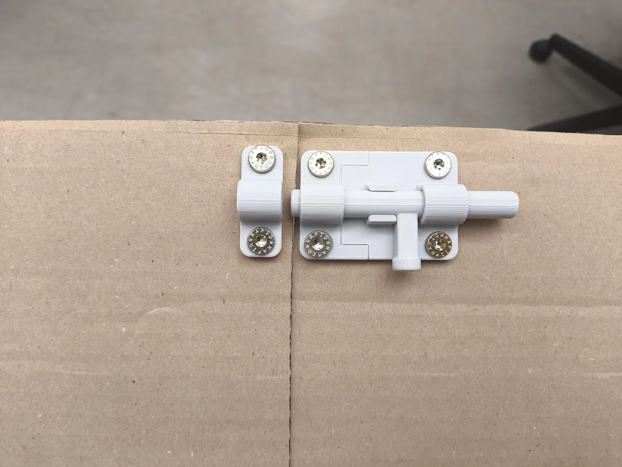 Slide Bolt Latch / Sliding Door Lock view 3