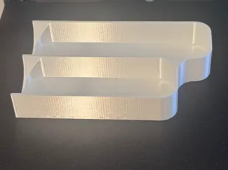Ergonomic Coffee Spoon Drawer Organizer Two Tray