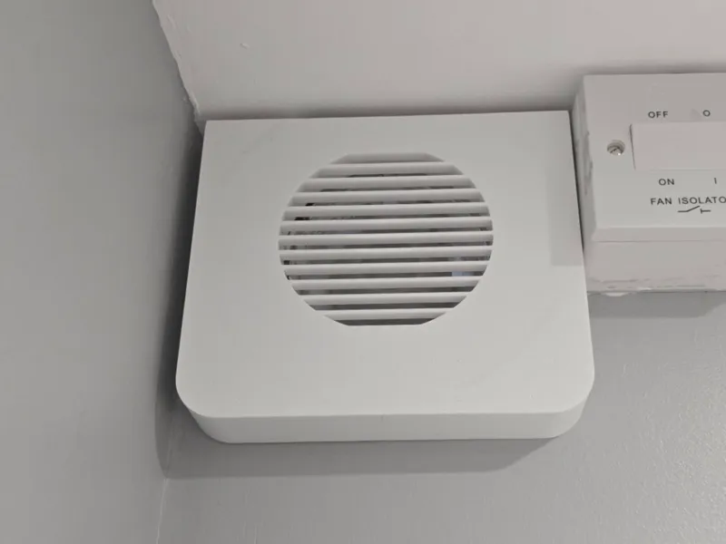 Xpelair Extractor Fan Cover Louvred Fascia (162mm)
