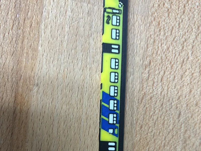 ns keychain  train