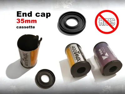 35mm Film Cassette End Cap 