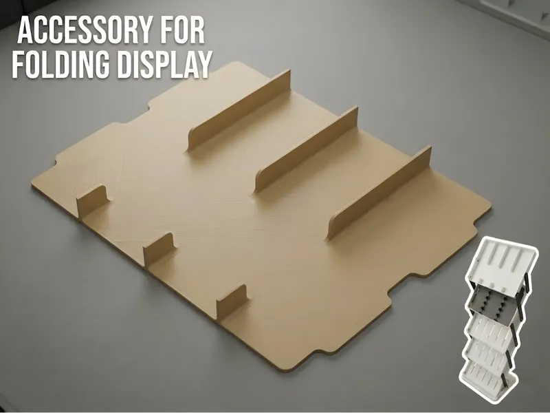 Bookmark Insert for Foldable 5-Level Display