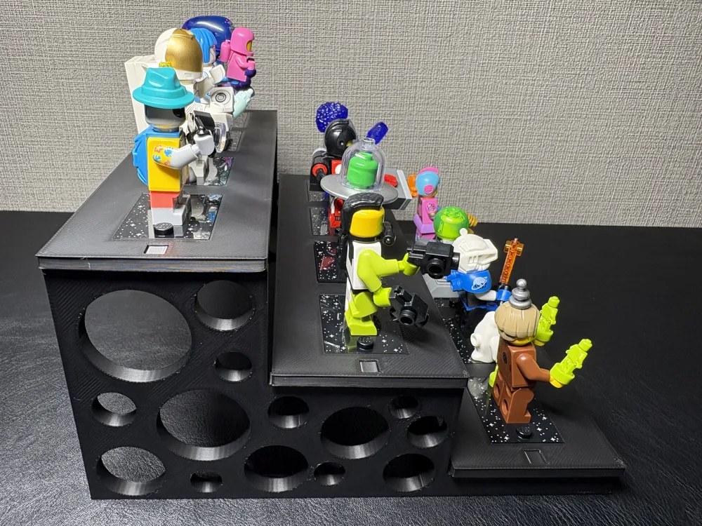 minifigures series display - Free 3D Print Model - MakerWorld