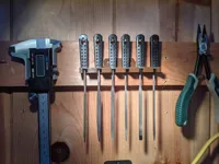 Support pour petit jeu de limes et outils — photo 1