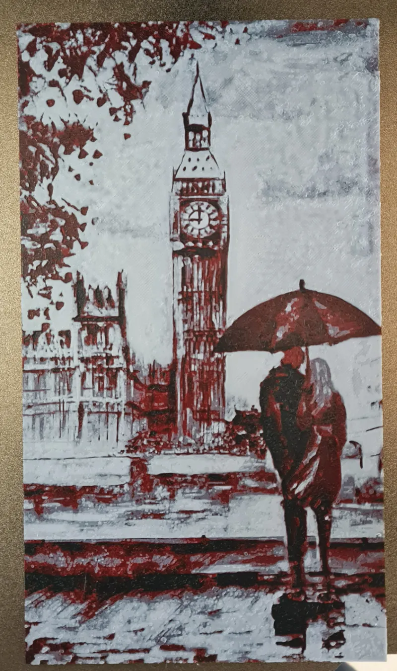 London In Love HueForge