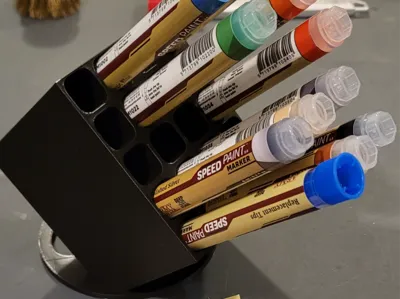 desk organizer for markers 5X4 pcs
