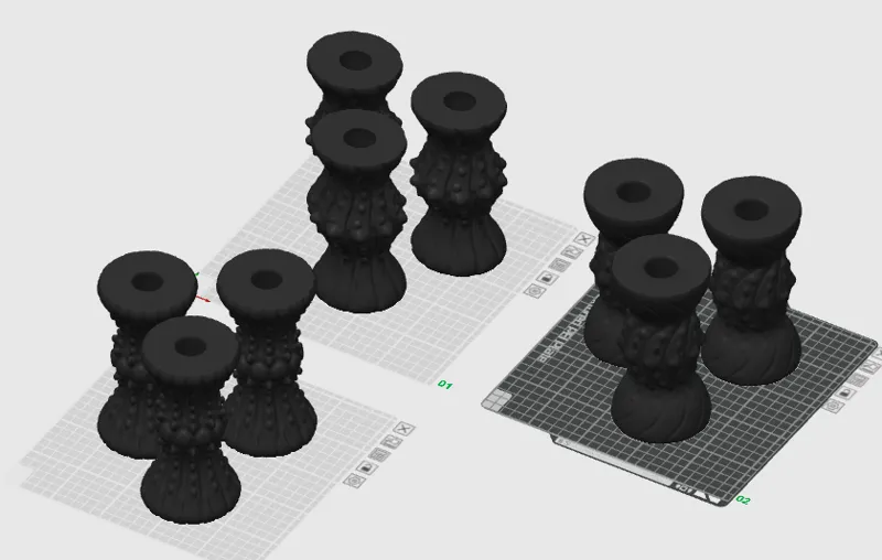 PlA / 3 different Foot roller