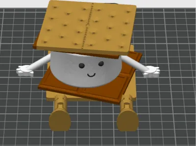 s'mores buddy + arms & color life size