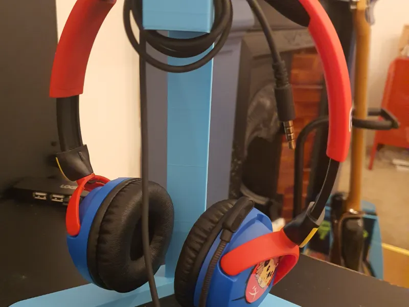 Simple and fast headphone/headset stand-3hr print