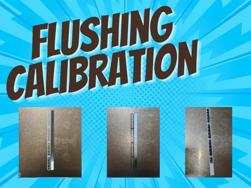 Quick & Easy Flushing Volume Scale [0-400]