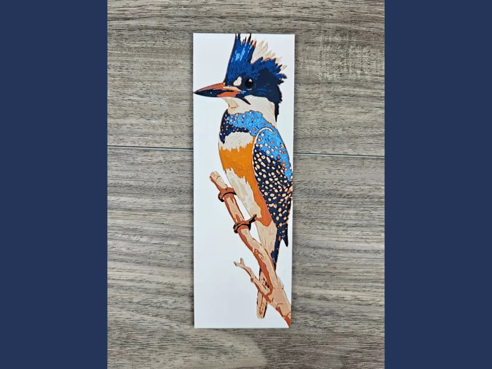 Kingfisher Bookmark