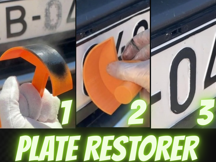 PLATE NUMBER RESTORER