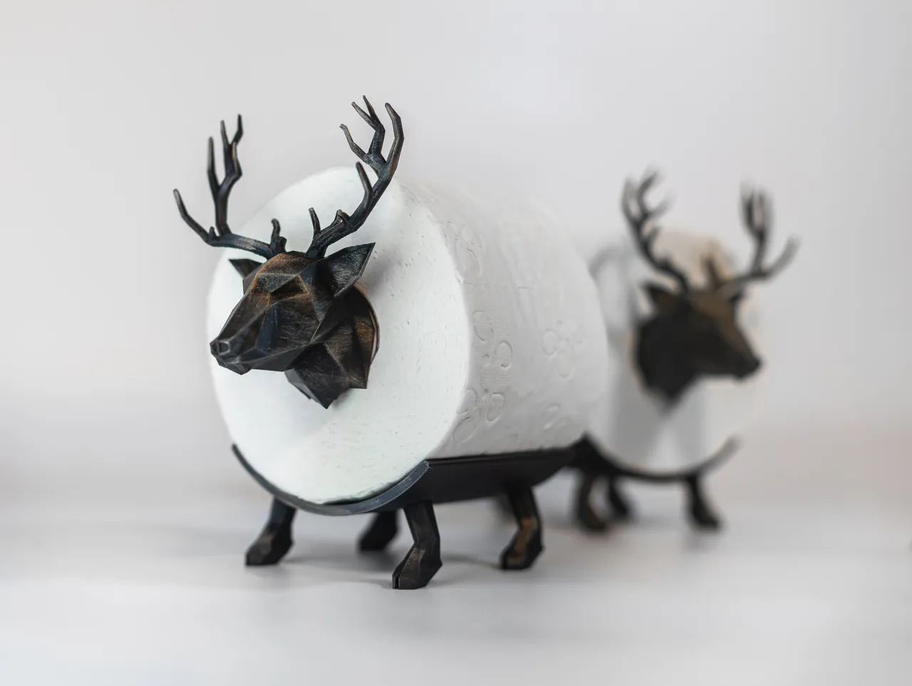Oh Deer - Spare Toilet Paper holder view 2