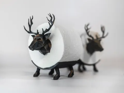 Oh Deer - Spare Toilet Paper holder view 2