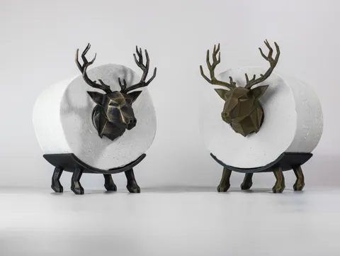 Oh Deer - Spare Toilet Paper holder view 3