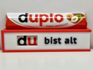 Duplo Box "Du bist alt" Geschenk