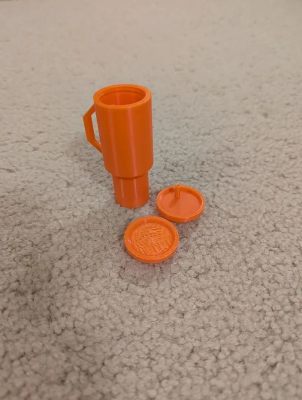 Porte-clés gourde miniature