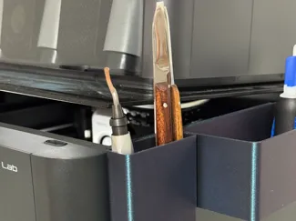 X1C/P1S Side Holder remixed w/ middle divider