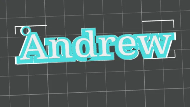 Andrew keychain
