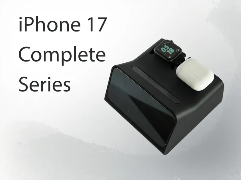 iPhone 17 Series Standby Mode Dock +Watch+Airpods